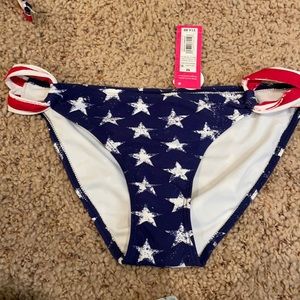 Brand New 4th of July Bikini Bottoms Size Medium
